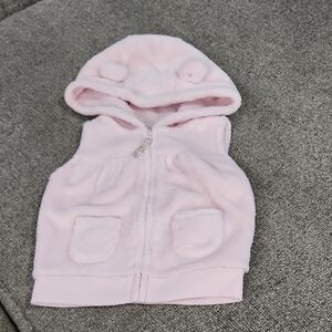 Carter's Soft Pink Fleece Vest
